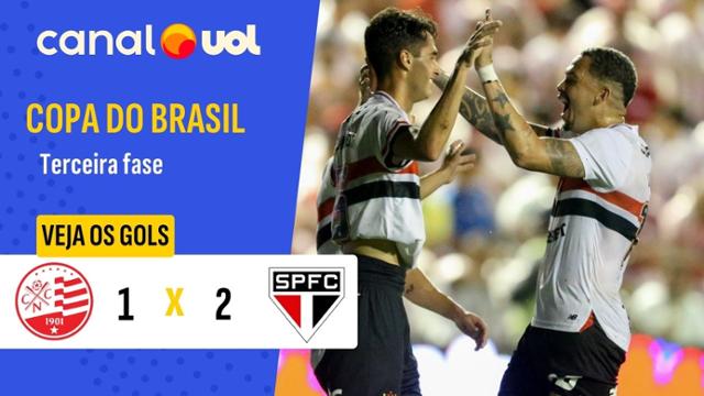 São Paulo vence o Náutico de novo e avança na Copa do Brasil